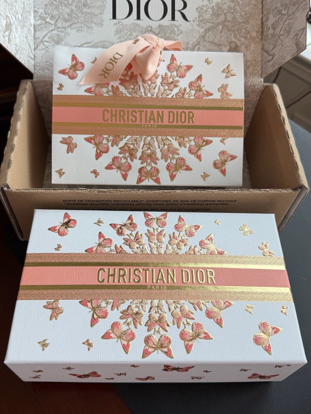 Christian Dior Mother’s Day 2026 Empty Small Box & Shopping Bag